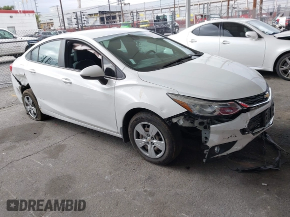 2018 Chevrolet Cruze LS with VIN 1G1BC5SM0J7229860, listed as a IAAI auction lot 41916807 with 94,391 mi miles and . Bid and sale history available at DreamBid. Image 1.