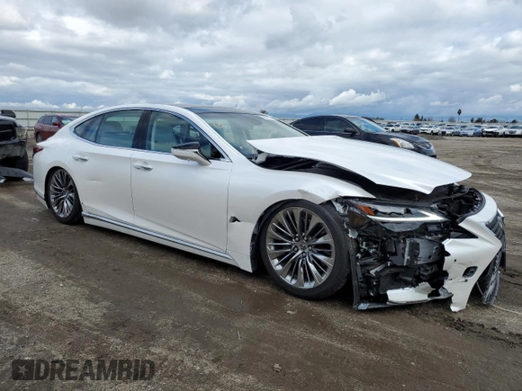 2023 Lexus LS 500 z VIN JTHD51FF4P5018212, wystawiony jako Copart lot #38629154 z przebiegiem 6 546 mil mil oraz . Historia ofert i sprzedaży dostępna na DreamBid. Obrazek 4.