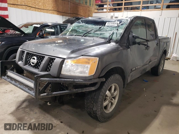 2012 Nissan Titan SV with VIN 1N6BA0EC4CN325702, listed as a Copart auction lot 85269694 with Not Provided miles and Salvage Title. Bid and sale history available at carsss.com. Image 1.