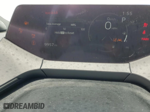 2024 Toyota Prius LE with VIN JTDACAAU5R3031775, listed as a Copart auction lot 52430075 with 9,957 mi miles and Non Repairable. Bid and sale history available at DreamBid. Image 9.