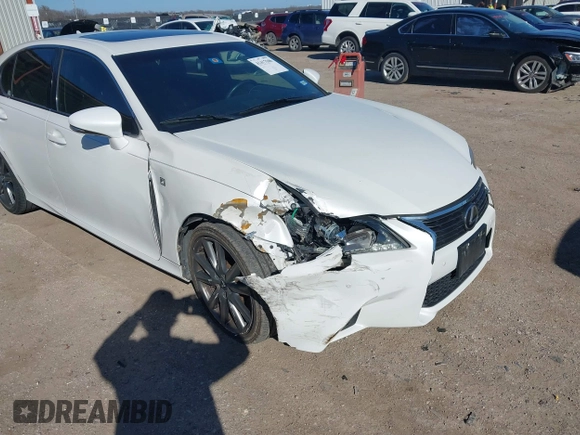 2013 Lexus GS 350 with VIN JTHBE1BL3D5022427, listed as a IAAI auction lot 41417506 with 128,075 mi miles and . Bid and sale history available at carsss.com. Image 6.