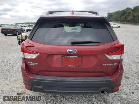 2022 Subaru Forester Premium with VIN JF2SKAEC3NH426562, listed as a Copart auction lot 57149855 with 55,280 mi miles and Salvage title. Bid and sale history available at DreamBid. Image 6.