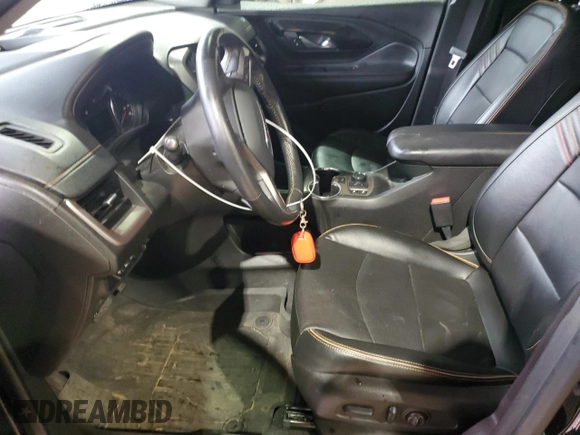 2022 GMC Terrain AT4 with VIN 3GKALYEVXNL197742, listed as a Copart auction lot 86256554 with 35,304 mi miles and Salvage Title. Bid and sale history available at DreamBid. Image 7.