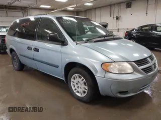 2005 Dodge Caravan SE with VIN 1D4GP24R05B168038, listed as a IAAI auction lot 42797714 with 197,596 mi miles and . Bid and sale history available at DreamBid. Image 1.