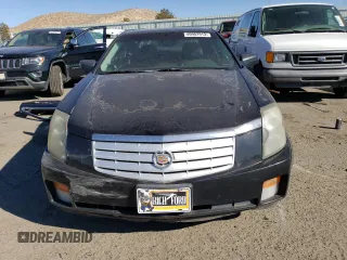 2007 Cadillac CTS with VIN 1G6DM57T670149190, listed as a Copart auction lot 43353284 with 0 mi miles and Salvage Title. Bid and sale history available at carsss.com. Image 5.