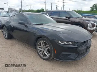 2024 Ford Mustang EcoBoost with VIN 1FA6P8TH1R5114195, listed as a IAAI auction lot 42115210 with 12,740 mi miles and . Bid and sale history available at DreamBid. Image 1.