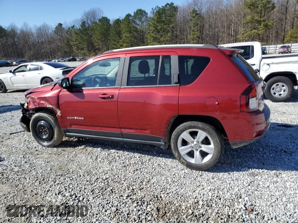 2016 Jeep Compass 75th Anniversary with VIN 1C4NJCBB7GD513753, listed as a Copart auction lot 43502735 with 73,887 mi miles and Salvage Title. Bid and sale history available at carsss.com. Image 2.