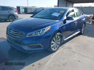 2017 Hyundai Sonata Sport with VIN 5NPE34AF3HH558348, listed as a IAAI auction lot 41723289 with 99,829 mi miles and . Bid and sale history available at DreamBid. Image 18.