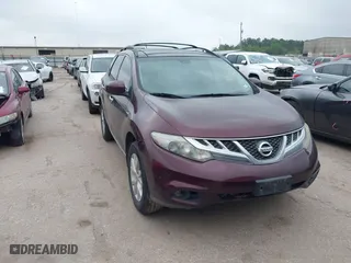 2014 Nissan Murano SL with VIN JN8AZ1MU1EW410988, listed as a IAAI auction lot 41916925 with 226,744 mi miles. Bid and sale history available at carsss.com. Image 1.