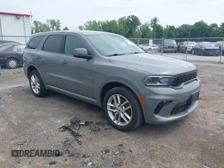 2022 Dodge Durango GT Plus with VIN 1C4RDJDG7NC220637, listed as a IAAI auction lot 42615840 with 59,515 mi miles and . Bid and sale history available at DreamBid. Image 1.