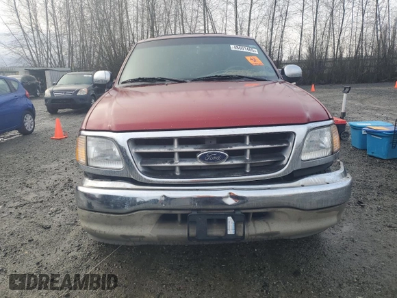 2002 Ford F-150 XL with VIN 2FTRX17262CA25366, listed as a Copart auction lot 48601465 with 291,531 mi miles and Clean Title. Bid and sale history available at carsss.com. Image 5.