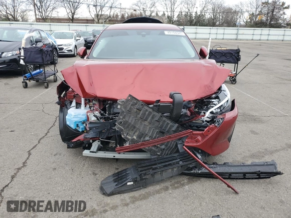 2024 Nissan Sentra SV with VIN 3N1AB8CV4RY320495, listed as a Copart auction lot 49166945 with 10,668 mi miles and Clean Title. Bid and sale history available at DreamBid. Image 5.