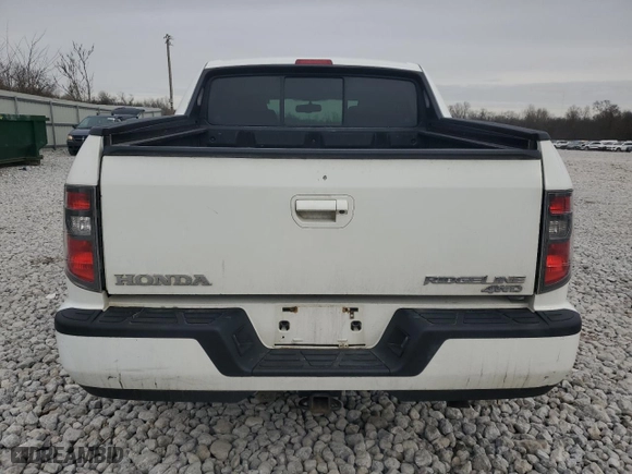 2013 Honda Ridgeline RT with VIN 5FPYK1F23DB010712, listed as a Copart auction lot 44054985 with 98,901 mi miles and Salvage Title. Bid and sale history available at carsss.com. Image 6.