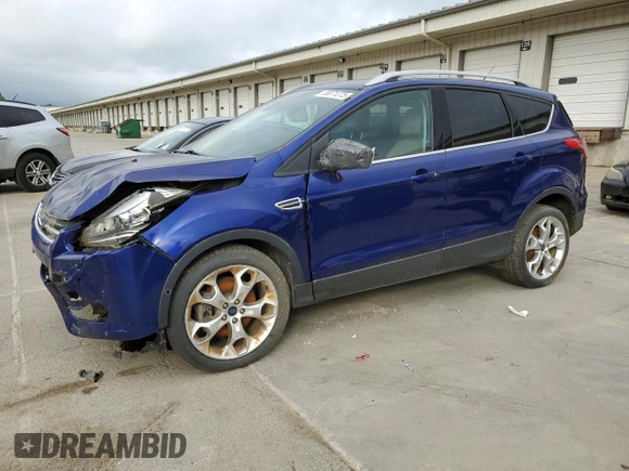 2015 Ford Escape Titanium with VIN 1FMCU9J99FUC22925, listed as a Copart auction lot 56871275 with 113,452 mi miles and Non Repairable. Bid and sale history available at DreamBid. Image 1.
