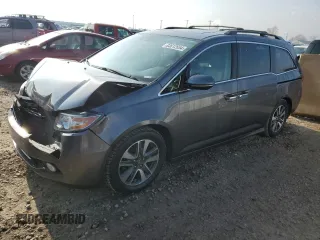 2015 Honda Odyssey Touring Elite с VIN 5FNRL5H91FB034053, выставлен на аукционе Copart как лот 83612654 с пробегом Не указан миль и Списание • Salvage title. История ставок и продаж доступна на DreamBid. Изображение 1.