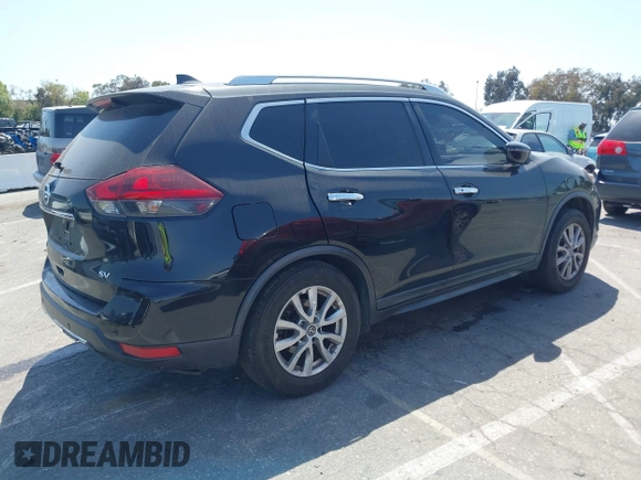2019 Nissan Rogue SV with VIN KNMAT2MT8KP506083, listed as a IAAI auction lot 41965304 with 99,872 mi miles and . Bid and sale history available at DreamBid. Image 14.