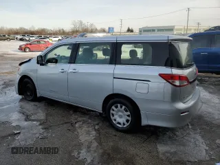2015 Nissan Quest SV with VIN JN8AE2KP9F9133991, listed as a Copart auction lot 45724745 with 101,052 mi miles and Salvage Title. Bid and sale history available at carsss.com. Image 2.
