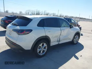 2023 Honda HR-V LX with VIN 3CZRZ1H34PM707380, listed as a IAAI auction lot 41771314 with 45,750 mi miles and . Bid and sale history available at DreamBid. Image 4.