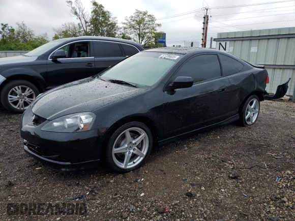 2006 Acura RSX Type S z VIN JH4DC53076S014796, wystawiony jako Copart lot #57726635 z przebiegiem 55 175 mil mil oraz Szkoda całkowita • Salvage title. Historia ofert i sprzedaży dostępna na DreamBid. Obrazek 1.