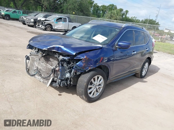 2019 Nissan Rogue SV with VIN JN8AT2MT3KW259937, listed as a IAAI auction lot 42175989 with 155,662 mi miles. Bid and sale history available at carsss.com. Image 17.