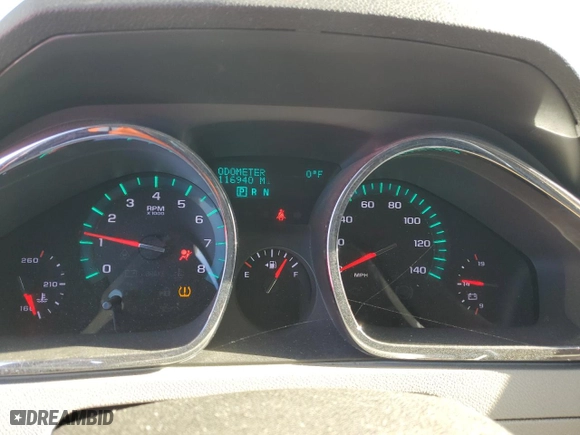 2009 Chevrolet Traverse LTZ with VIN 1GNEV33D89S180568, listed as a Copart auction lot 89257875 with 116,940 mi miles and Salvage Title. Bid and sale history available at carsss.com. Image 9.