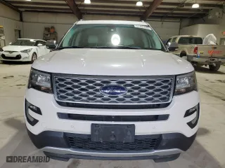 2017 Ford Explorer Platinum with VIN 1FM5K8HT2HGB27733, listed as a Copart auction lot 51491445 with 117,781 mi miles and Salvage Title. Bid and sale history available at carsss.com. Image 5.