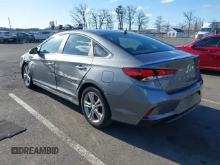 2018 Hyundai Sonata SEL with VIN 5NPE34AFXJH718120, listed as a IAAI auction lot 41847879 with 84,408 mi miles and . Bid and sale history available at carsss.com. Image 3.