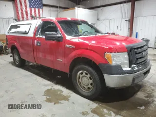 2012 Ford F-150 XL with VIN 1FTNF1CT4CKD70666, listed as a Copart auction lot 43207175 with 202,366 mi miles and Salvage title. Bid and sale history available at DreamBid. Image 4.