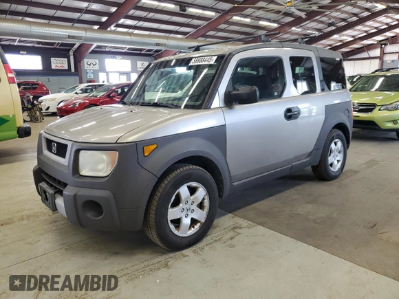 2003 Honda Element EX with VIN 5J6YH28583L029816, listed as a Copart auction lot 58888445 with 279,144 mi miles and Clean title. Bid and sale history available at DreamBid. Image 1.