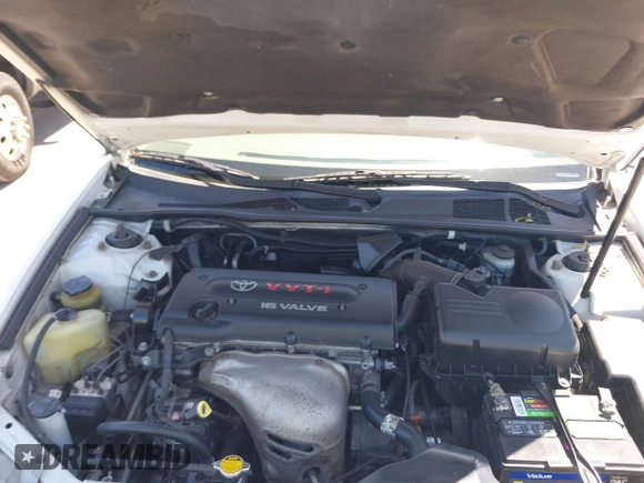 2004 Toyota Camry LE with VIN JTDBE32K840277463, listed as a IAAI auction lot 42080523 with 139,558 mi miles. Bid and sale history available at carsss.com. Image 10.