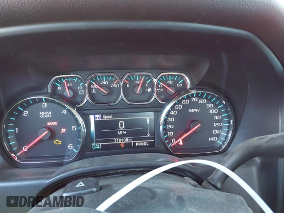 2018 Chevrolet Silverado 1500 LT with VIN 1GCVKREC3JZ341056, listed as a IAAI auction lot 40851316 with 118,108 mi miles and . Bid and sale history available at DreamBid. Image 7.