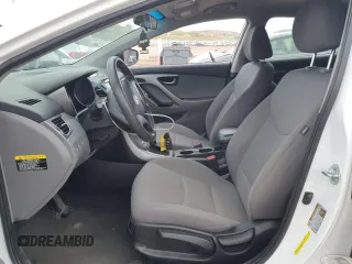 2015 Hyundai Elantra SE with VIN 5NPDH4AE1FH596078, listed as a Copart auction lot 52985755 with 95,758 mi miles and Salvage title. Bid and sale history available at DreamBid. Image 7.