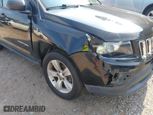 2016 Jeep Compass Sport with VIN 1C4NJDBB1GD714330, listed as a IAAI auction lot 42673895 with 127,209 mi miles and . Bid and sale history available at DreamBid. Image 6.