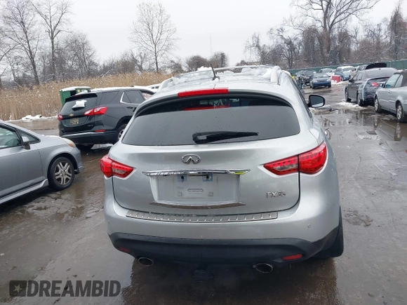 2010 Infiniti FX35 with VIN JN8AS1MW8AM850931, listed as a IAAI auction lot 41565434 with 166,160 mi miles. Bid and sale history available at carsss.com. Image 17.