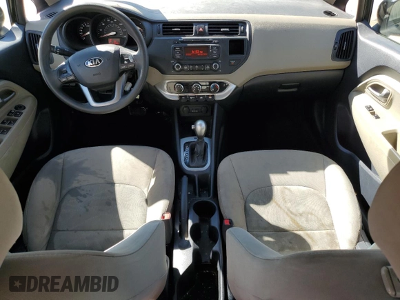 2014 Kia Rio LX with VIN KNADM4A35E6403608, listed as a Copart auction lot 72610344 with 114,585 mi miles and Non Repairable. Bid and sale history available at DreamBid. Image 8.