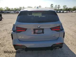 2024 BMW X3 sDrive30i with VIN WBX47DP06RN309680, listed as a Copart auction lot 49176845 with 5,846 mi miles and Salvage Title. Bid and sale history available at DreamBid. Image 6.