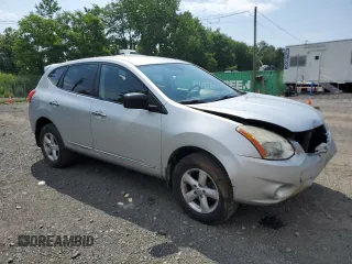 2012 Nissan Rogue S with VIN JN8AS5MV6CW369629, listed as a Copart auction lot 63450225 with 117,597 mi miles and Salvage title. Bid and sale history available at DreamBid. Image 4.