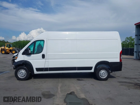 2023 Ram ProMaster Cargo with VIN 3C6MRVHG7PE509176, listed as a IAAI auction lot 42069332 with 72,976 mi miles. Bid and sale history available at carsss.com. Image 15.
