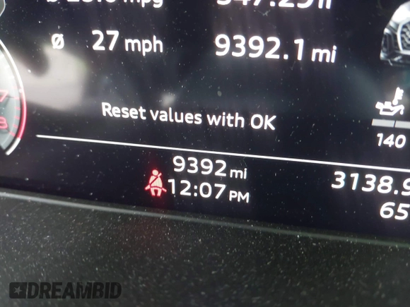 2024 Audi Q5 S line Premium with VIN WA1GAAFY9R2108000, listed as a IAAI auction lot 42275990 with 9,392 mi miles and . Bid and sale history available at DreamBid. Image 15.