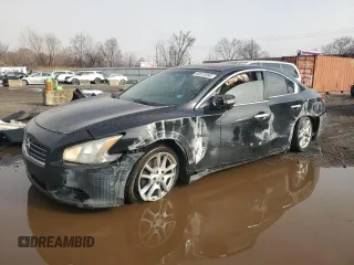 2009 Nissan Maxima SV with VIN 1N4AA51E89C830722, listed as a Copart auction lot 50015995 with 257,128 mi miles and Salvage Title. Bid and sale history available at DreamBid. Image 1.