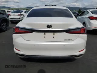 2019 Lexus ES 350 with VIN 58ABZ1B11KU047127, listed as a Copart auction lot 52189835 with 47,659 mi miles and Salvage Title. Bid and sale history available at DreamBid. Image 6.