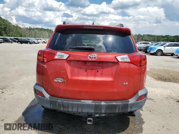 2014 Toyota RAV4 LE with VIN JTMZFREV6EJ017479, listed as a Copart auction lot 56986365 with 193,995 mi miles and Salvage title. Bid and sale history available at DreamBid. Image 6.