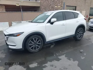 2018 Mazda CX-5 Grand Touring with VIN JM3KFADM1J0309995, listed as a IAAI auction lot 41977003 with 75,303 mi miles. Bid and sale history available at carsss.com. Image 18.