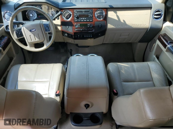 2008 Ford F-250 XL z VIN 1FTSW21R98ED16222, wystawiony jako Copart lot #58410105 z przebiegiem 223 806 mil mil oraz Szkoda całkowita • Salvage title. Historia ofert i sprzedaży dostępna na DreamBid. Obrazek 8.