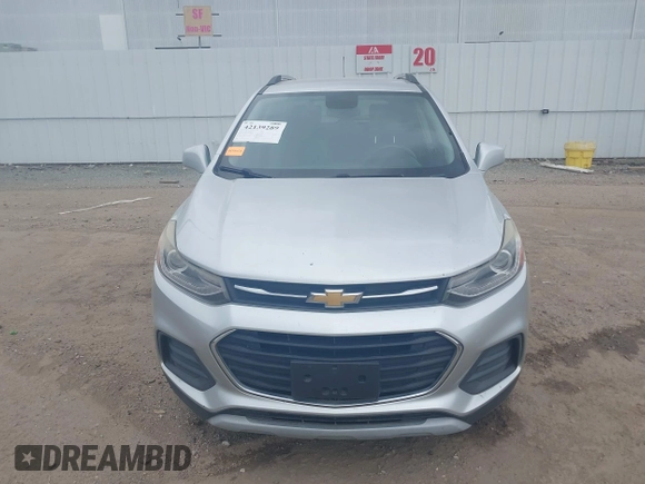 2017 Chevrolet Trax LT with VIN KL7CJLSB5HB220984, listed as a IAAI auction lot 42139289 with 149,104 mi miles and . Bid and sale history available at carsss.com. Image 12.