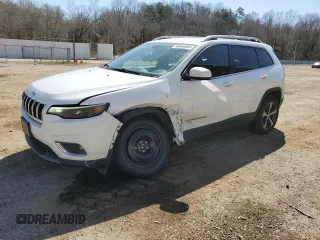 2019 Jeep Cherokee Limited z VIN 1C4PJMDX0KD126347, wystawiony jako Copart lot #48486885 z przebiegiem 111 061 mil mil oraz Szkoda całkowita • Salvage title. Historia ofert i sprzedaży dostępna na DreamBid. Obrazek 1.