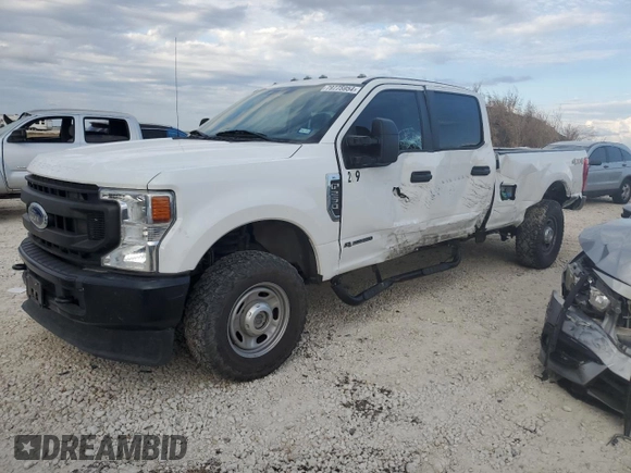2021 Ford Super Duty F-250 SRW XL with VIN 1FT7W2BT1MED13521, listed as a Copart auction lot 42640905 with 0 mi miles and Salvage Title. Bid and sale history available at carsss.com. Image 1.