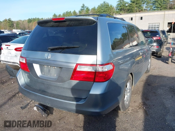 2006 Honda Odyssey EX-L with VIN 5FNRL38706B031177, listed as a IAAI auction lot 42123001 with 146,149 mi miles. Bid and sale history available at carsss.com. Image 4.