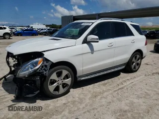 2016 Mercedes-Benz GLE 350 with VIN 4JGDA5JB1GA740362, listed as a Copart auction lot 56634105 with 107,992 mi miles and Salvage title. Bid and sale history available at DreamBid. Image 1.
