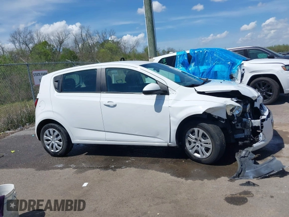 2016 Chevrolet Sonic LS with VIN 1G1JA6SH8G4109258, listed as a IAAI auction lot 41828834 with 95,222 mi miles and . Bid and sale history available at DreamBid. Image 13.